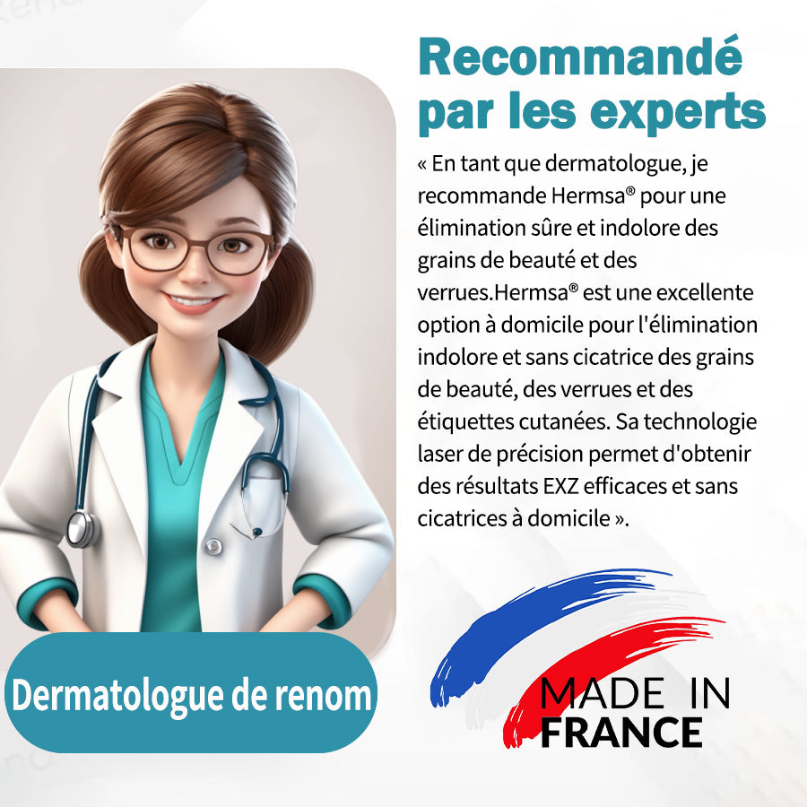 Hermsa® Stylo laser haut de gamme non invasif pour l'élimination des grains de beauté et des verrues