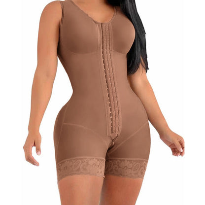 Fajas Colombianas Post Surgery Shapewear Compression Slimming Girdle Woman Flat Stomach Lace Shaper Skims Shorts Bodyshaper